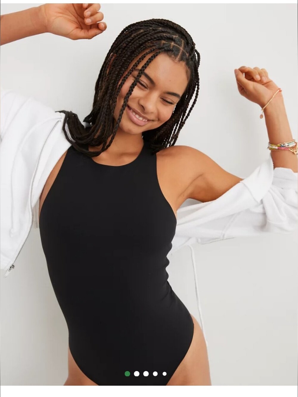 New Aerie Racerback Bodysuit Medium